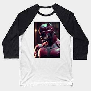 Blind superhero Baseball T-Shirt